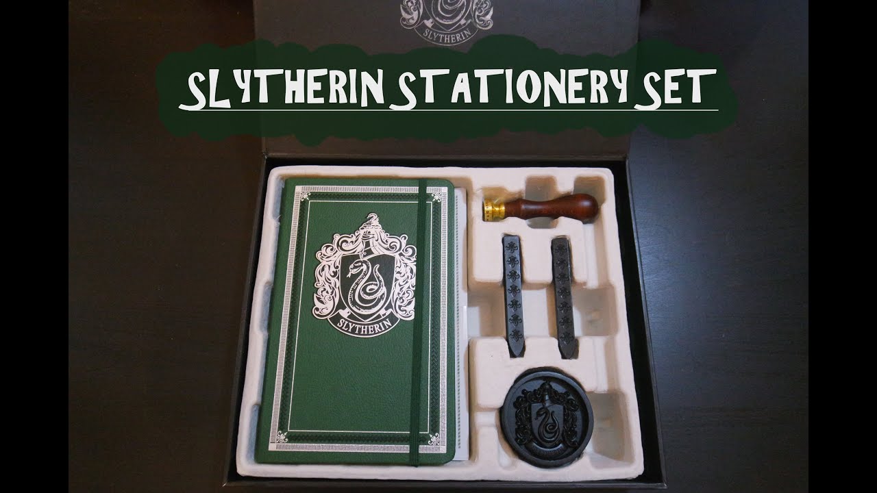 Slytherin Kırtasiye Seti İnceleme / Sytherin Deluxe 