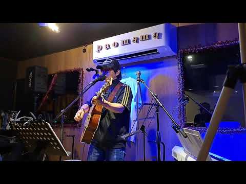 恋をとめないで（COMPLEXカバー）Mr.ジョージ ギター弾き語りwithさだ坊ハモリ