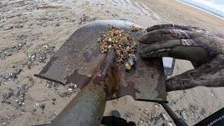 Beach Metal Detecting New Hampshire Minelab Manticore Finds Big Silver Ring!