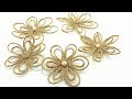 Crafts - DIY Rope Flower -  Make flowers with Rope