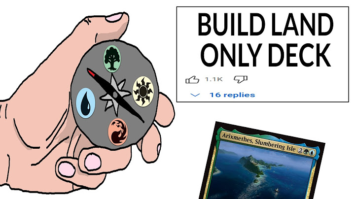 I Built a 100% LAND Commander Deck...
