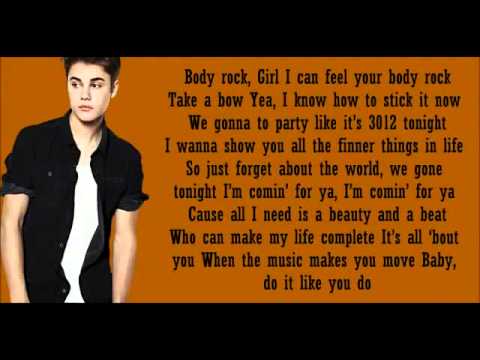 10) LYRICS Beauty and A Beat (ft. Nicki Minaj) - Justin