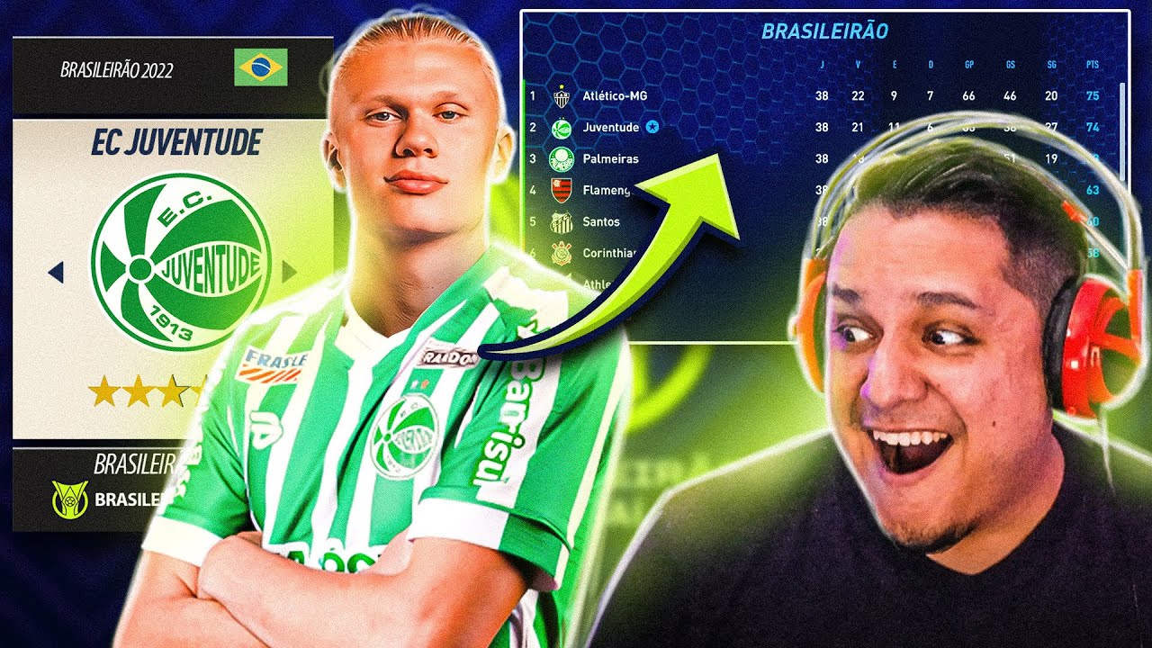 HAALAND do FIFA 23 😂⚽ no PIOR TIME DO BRASILEIRÃO!! REBAIXADO?! YouTube