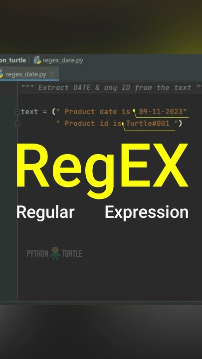 Regular Expressions in Python: A Comprehensive Guide | RegEx | Python ...