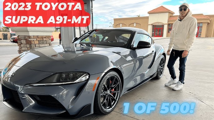 2023 Toyota Supra Revealed With Manual Gearbox And A91-MT Edition