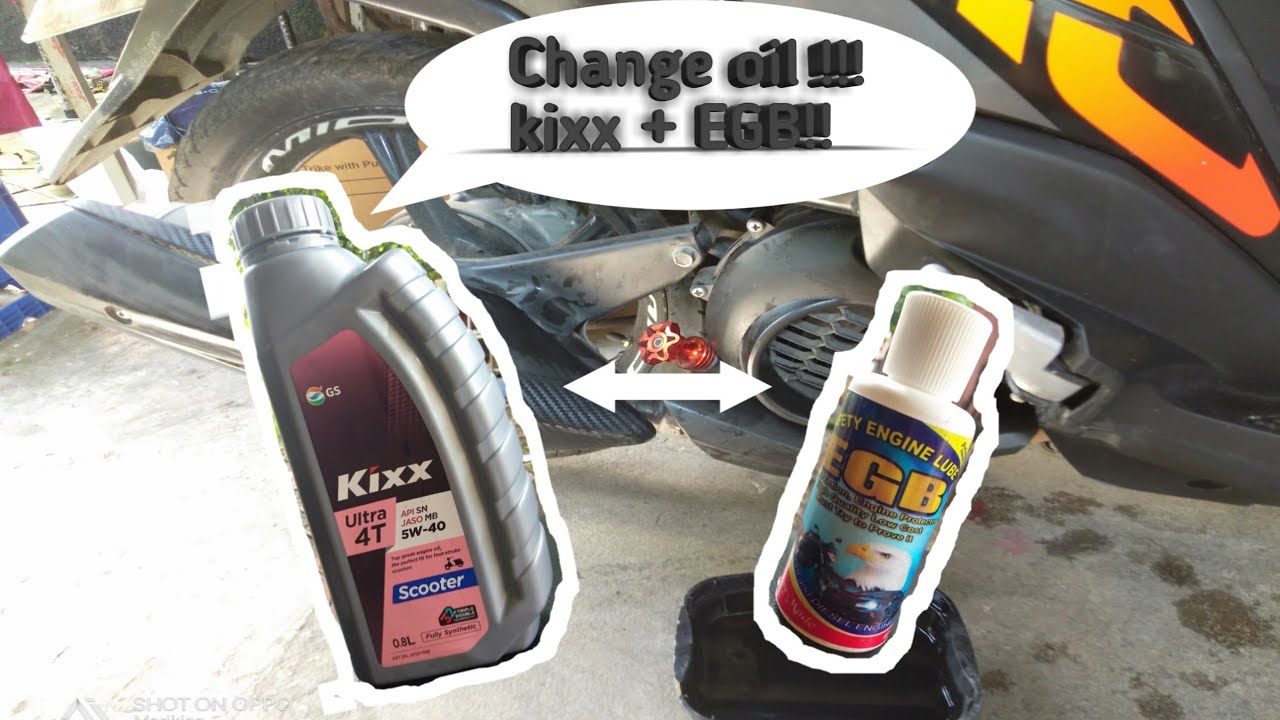 Change oil to Mio i125! YouTube