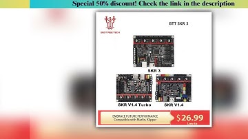 Deal BIGTREETECH SKR V1.4 Turbo BTT SKR 3 Motherboard 3D Printer Parts MKS GEN TMC2209 TMC2208 Ender