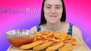 WATCH ME EAT CHICKEN | MOSTACCIOLI | Mukbang eating show [ Fresh From Keisha's Kitchen  ]