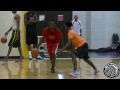 Jonathan Kabongo pre-season workout - Canadian Freshman PG with tons of potential - Huntington Prep