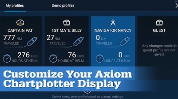 Raymarine Tip: Customize Your Axiom Chartplotter Display