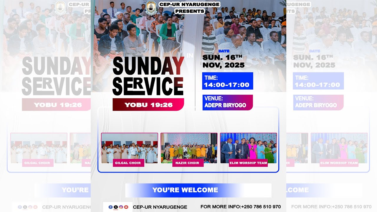 🚨 LIVE AMATERANIRO YA CEP-UR NYARUGENGE 🛑 SOCIAL WEEK