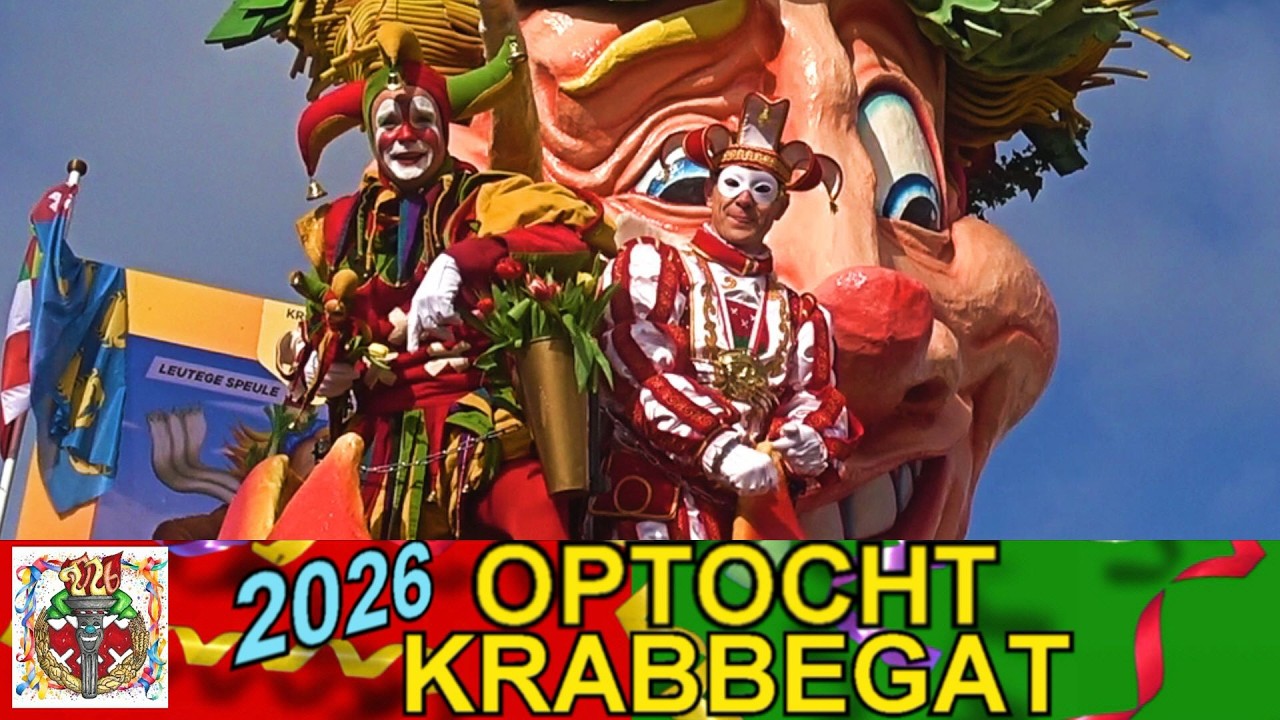 CARNAVALSOPTOCHT 2026 - KRABBEGAT ( #pascalboz  #vastenavend #Krabbega