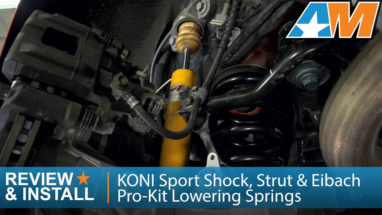 20152017 Mustang KONI Sport Shock, Strut & Eibach ProKit Lowering