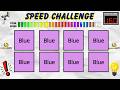 Slow to Fast Say The Word On Beat Challenge | SPEED EDITION | Easy Medium Hard | Fast Rhythm Test