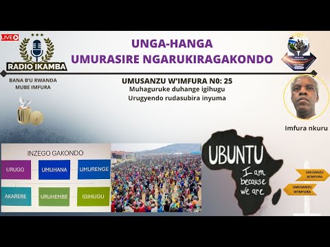 23 11 2025 NIMUHUGUKE TWIGYE NI GUTE IBIHUGU BIHANGWA UMUVUNO UDAHUSHA UDAHISHWE