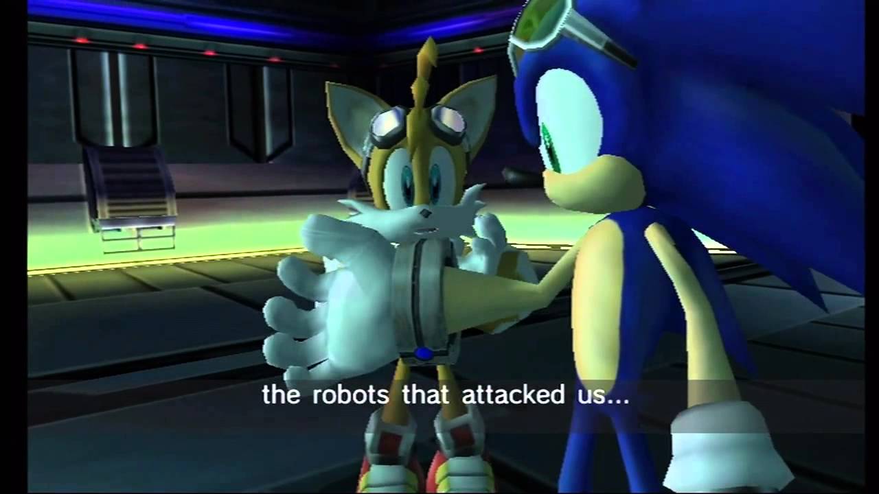 Sonic Riders: Zero Gravity (Wii) - Aquatic Park Intro Cutscene.