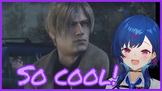 Download Lagu Chigusa can't stop Fangirling over Leon in Resident Evil 4 Remake [Nijisanji] MP3