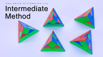 How to Solve Pyraminx Tutorial: Intermediate Method Layer by Layer [KTFG 393]