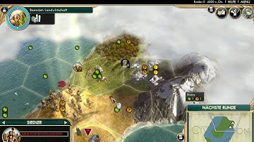 Civilization 5: Settling the first city