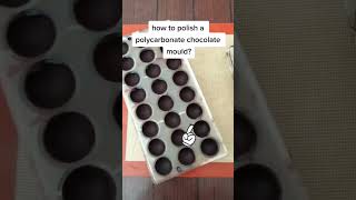 how to polish chocolate mould || #polycarbonate #chocolatemould how to polish chocolate mould || #polycarbonate #chocolatemould