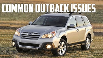 TOP 9 Meest Voorkomende Subaru Outback Problemen
