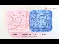 Crochet A Solid Granny Square No Gaps RaffamusaDesigns Crochet A Solid Granny Square No Gaps RaffamusaDesigns