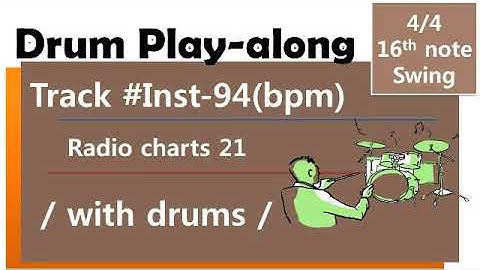 Drum Play-along ( Original ) / #Inst 94bpm / with drums /