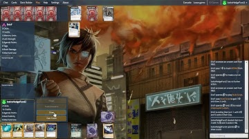 Netrunner - SYNC Storm vs Resource Based Sunny (EricF)