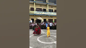 Lakhe Is Dancing With Krishna Lakhe Lakhey Krishna Lakhedance Lakhejatra 