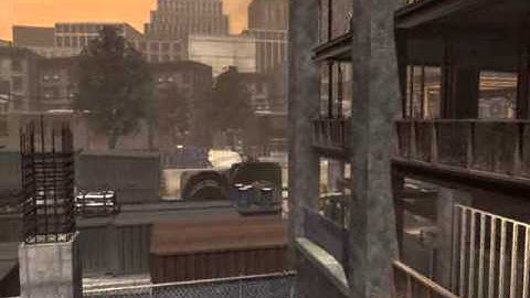 MW3:Across the map throwing knife Hardhat