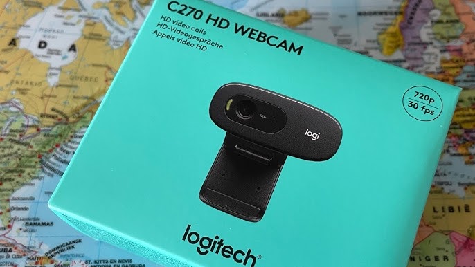 LOGITECH WEBCAM C170 V-U0026 USB Camera & Microphone Clip Zoom *Tested &  Works*