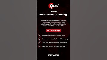 C9Lab Weekly Cybersecurity Roundup | Dire Wolf Ransomware, NotDoor Malware, Salesforce Breach