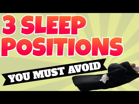 3 sleeping positions you must avoid!