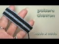 COMO HACER PULSERA MACRAME // CHEVRON BICOLOR