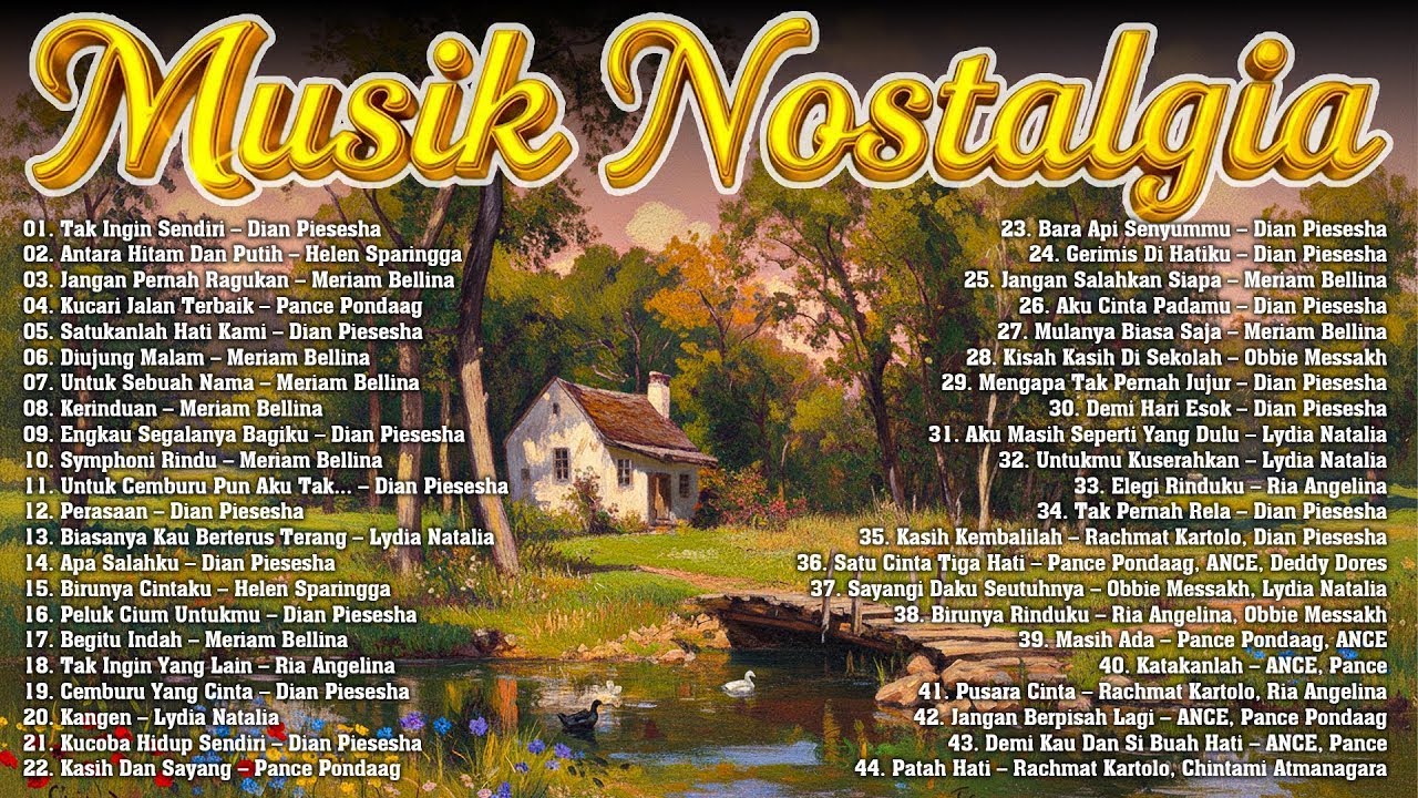 3 Jam Lagu Lawas Paling Menyentuh Hati 🎶 Kenangan 80an & 90an Terbaik Sepanjang Masa