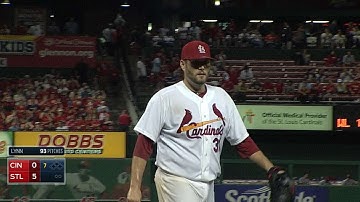 CIN@STL: Lynn tosses seven scoreless frames vs. Reds