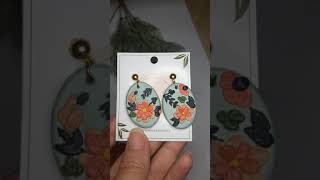 Victoria Clay Earring