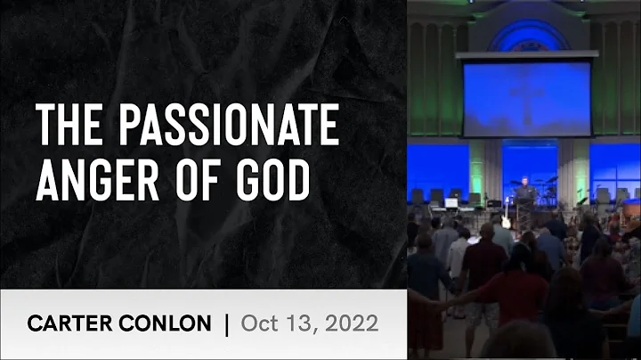 The Passionate Anger of God | City of Prayer Conference | Carter Conlon |