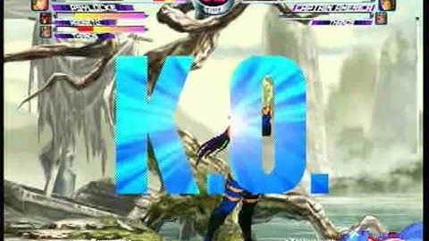 MvC2: Psylocke kills 3 chars in 3 seconds