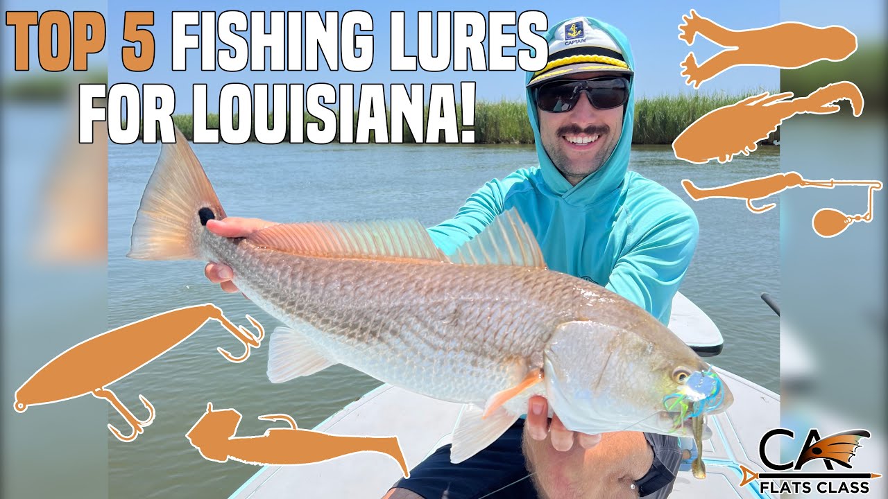 My Top 5 Favorite Fishing Lures For Louisiana!