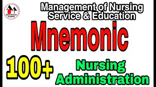 '100' Mnemonics for Nursing Administration / Management of Nursing Service and Education. screenshot 2