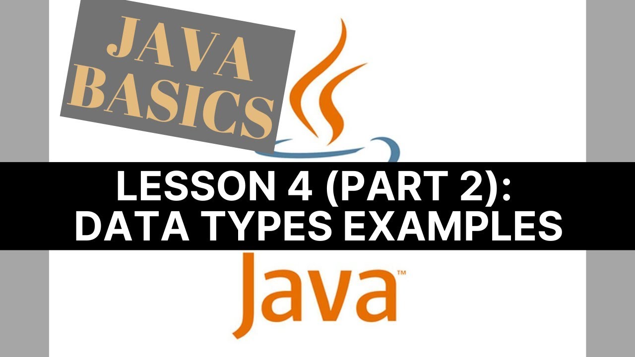 Java Basics | 4/ Everything About Primitive Data Types In Java (Part 2 ...