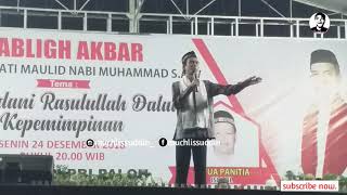 UAS (Ustadz Abdul Somad) 24-12-2018 Tabligh Akbar, Lapangan PBI Paloh, Aceh Utara dan Lhokseumawe.