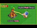 Inferno Tower VS Capital Peak - All Max Troops || Clash Of Clans