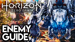 MEGA DINOSAUR ENEMY GUIDE!! Horizon Zero Dawn Gameplay - FULL GAME screenshot 1