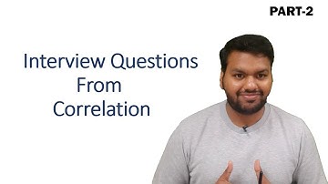 #Covariance, #Correlation Interview Questions for Data Scientist | part-2 | Data Science Interview