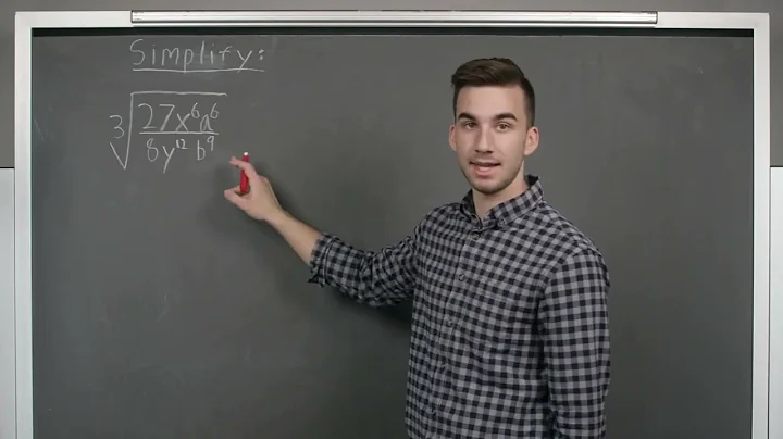 How To Simplify Complex Fractions (Square-Root, Exponents)