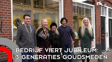 Familiebedrijf viert jubileum: drie generaties goudsmeden