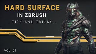 Hard Surface Zbrush - Секретные техники