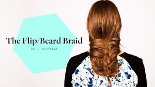 HOW TO: Flip Braid / Beard Braid einfach selbst machen » MIT WOW EFFEKT | Stylight
